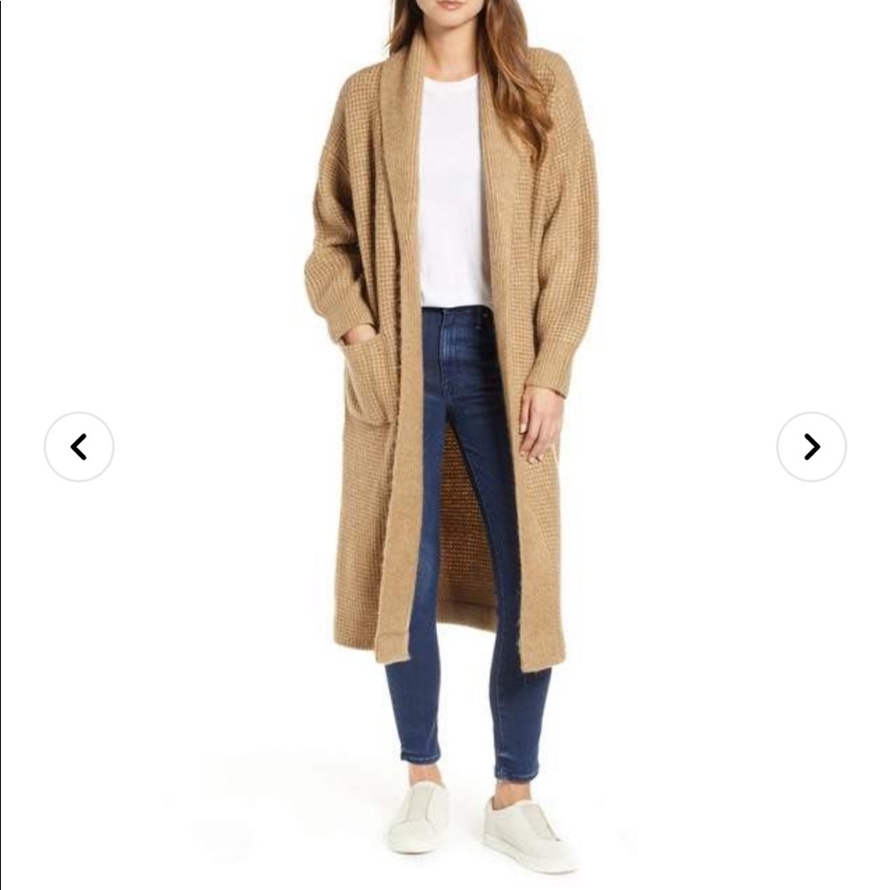 Lou & Grey Waffle Stitch Coatigan